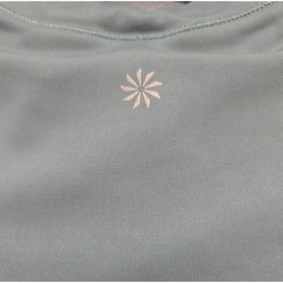 Athleta Advantage Tennis Dress Green Women's Medium Pleated Skirt Skort - Picture 5 of 7